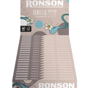 Caja Papelillos Ronson sabor Vainilla